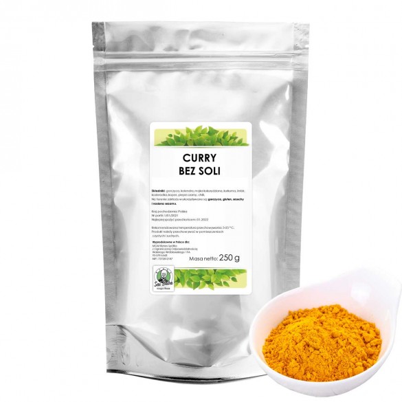 Curry bez dodatku soli 250g SR E1