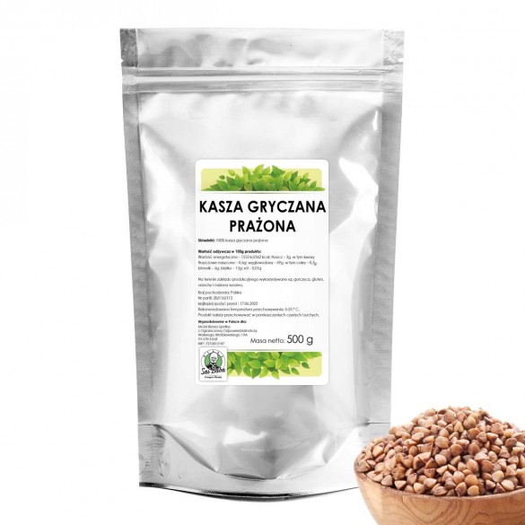 Kasza gryczana prażona 500g SR F1