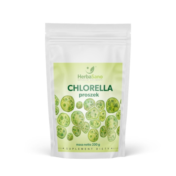 Chlorella - suplement diety - proszek - 200g