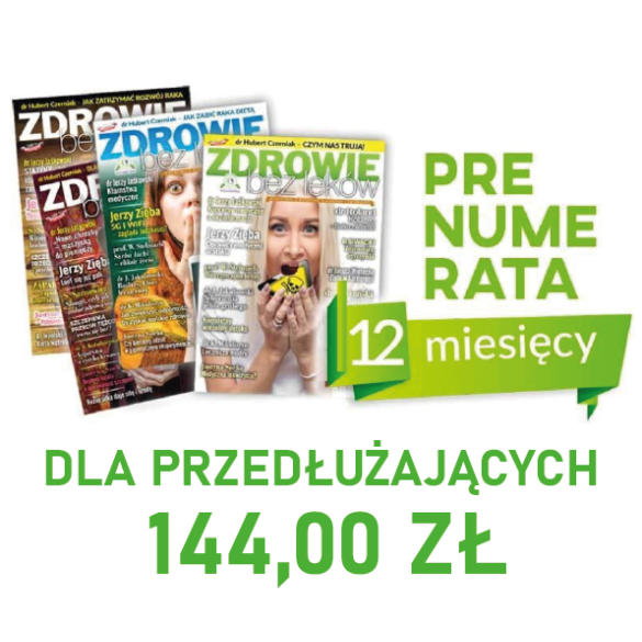 Dla przedłużających: prenumerata 12 miesięcy promocyjna cena