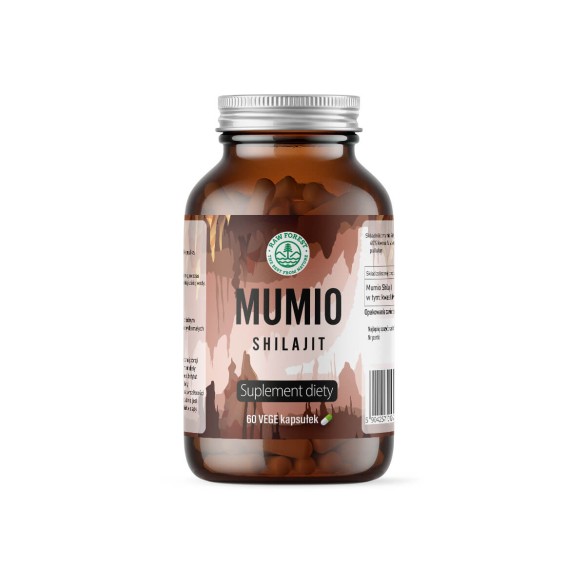 MUMIO Shilajit - suplement diety - Raw Forest - 60 kapsułek