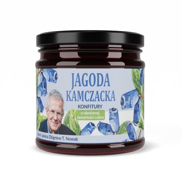 Jagoda Kamczacka - konfitury o obniżonej zawartości cukru - 210 g - Zbigniew T. Nowak