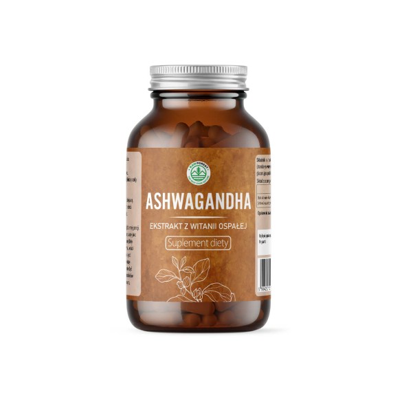 Ashwagandha ekstrakt z witanii ospałej - suplement diety - 60 kapsułek - Raw Forest