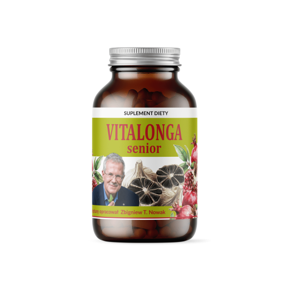 Vitalonga Senior- suplement diety - 60 kapsułek - Zbigniew T. Nowak