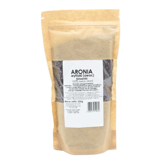 Aronia owoc suszony wytłoki 250g