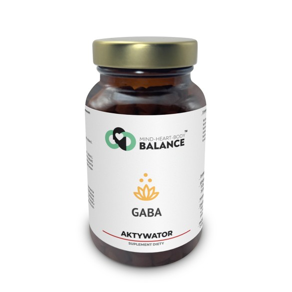 Gaba Aktywator - suplement diety - 180 kapsułek - Mind-Heart-Body Balance