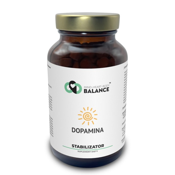 Dopamina Stabilizator - suplement diety - 489 kapsułek - Mind-Heart-Body Balance